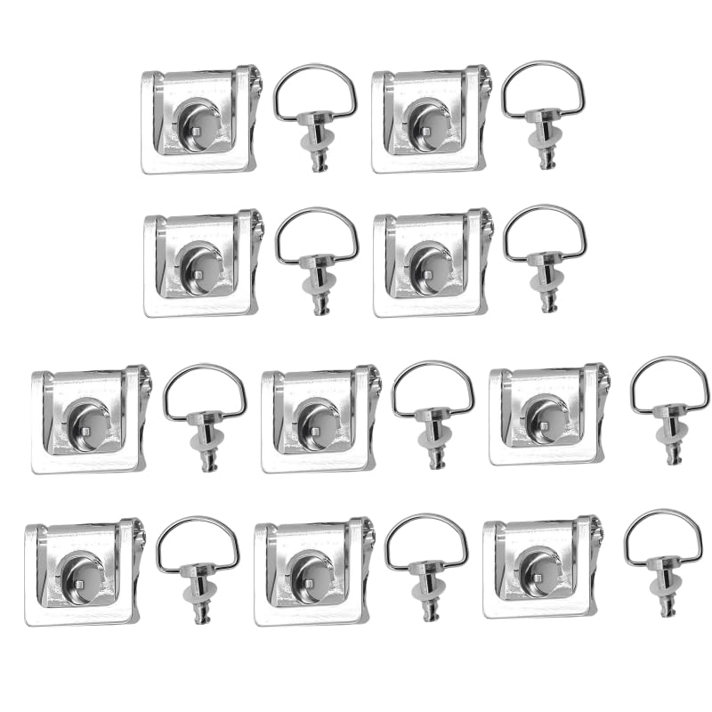 VPZMT Motorcycle 1/4 turn Quick Release Fasteners Fairing Bolts Studs Quarter Turn + Clips Fits for Honda yamaha suzuki kawasaki ducati Aprilia ktm Race Fairings (10) - Image 3